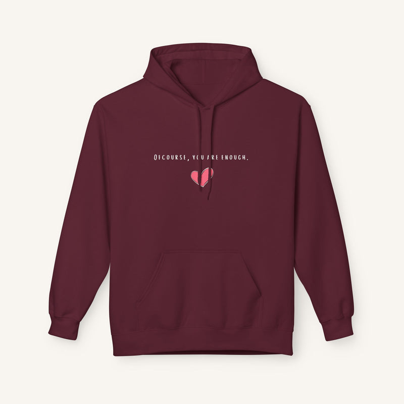 Heartfelt Message Women's Fleece Hoodie