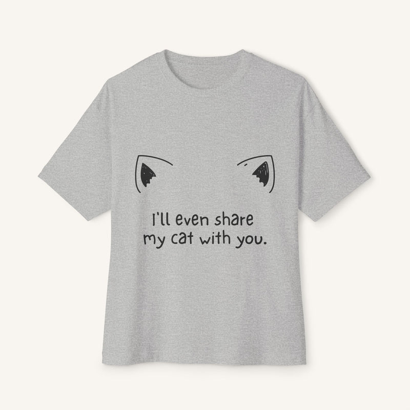 Cat Lover's Women's Oversized Tee