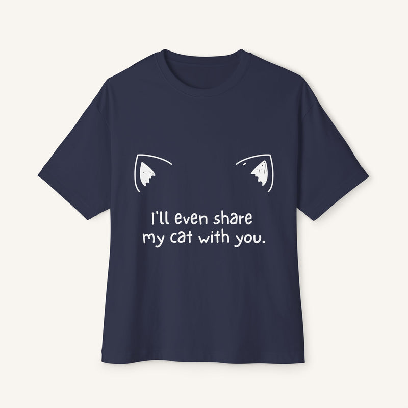 Cat Lover's Women's Oversized Tee