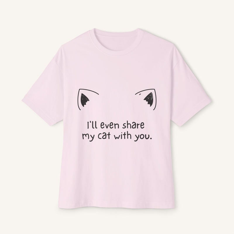 Cat Lover's Women's Oversized Tee