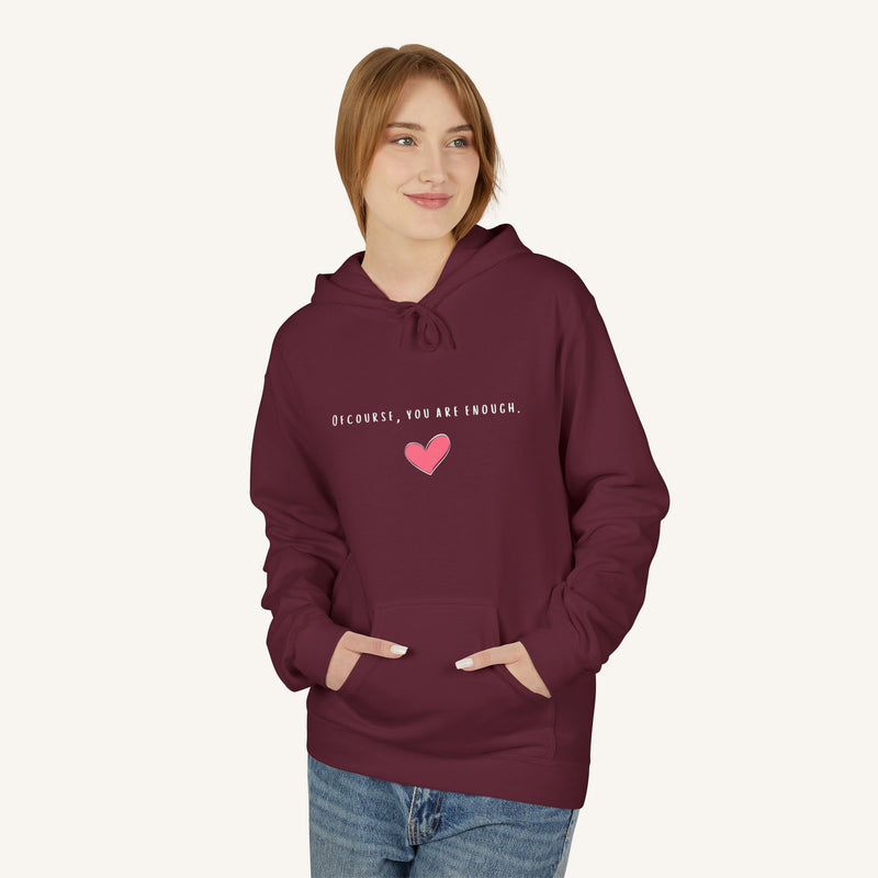 Heartfelt Message Women's Fleece Hoodie