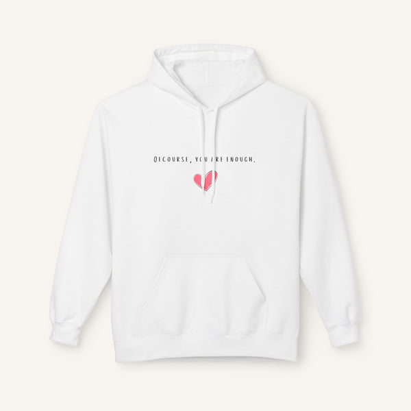 Heartfelt Message Women's Fleece Hoodie