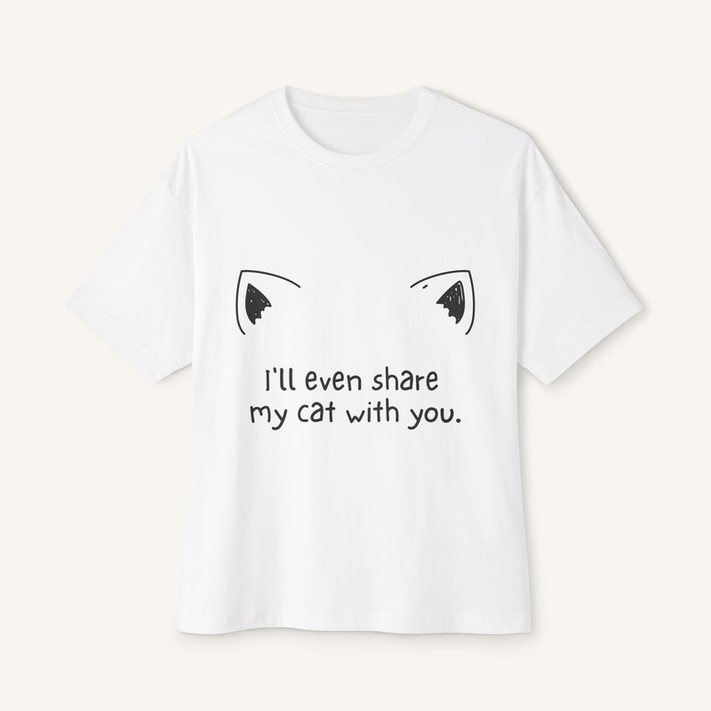 Cat Lover's Women's Oversized Tee