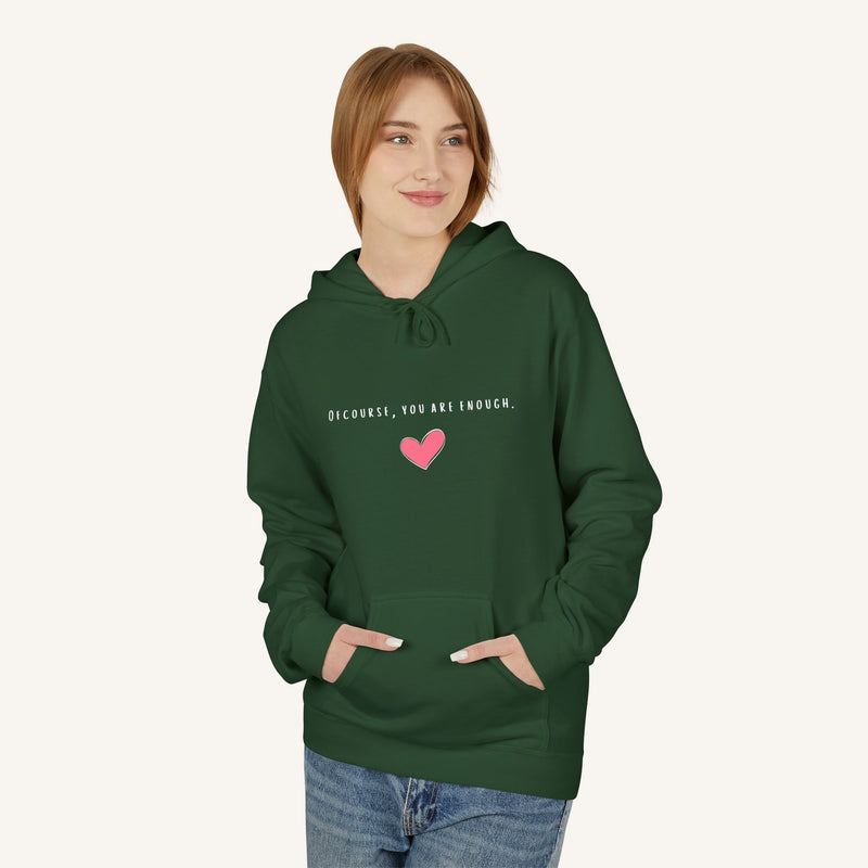 Heartfelt Message Women's Fleece Hoodie