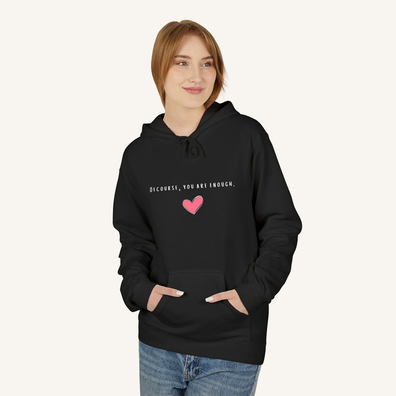 Heartfelt Message Women's Fleece Hoodie