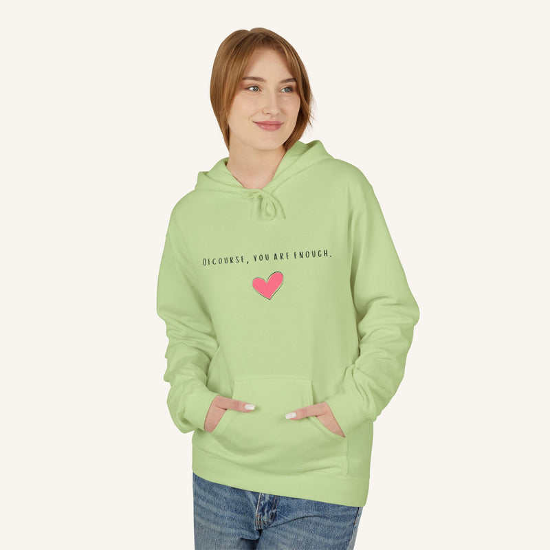 Heartfelt Message Women's Fleece Hoodie