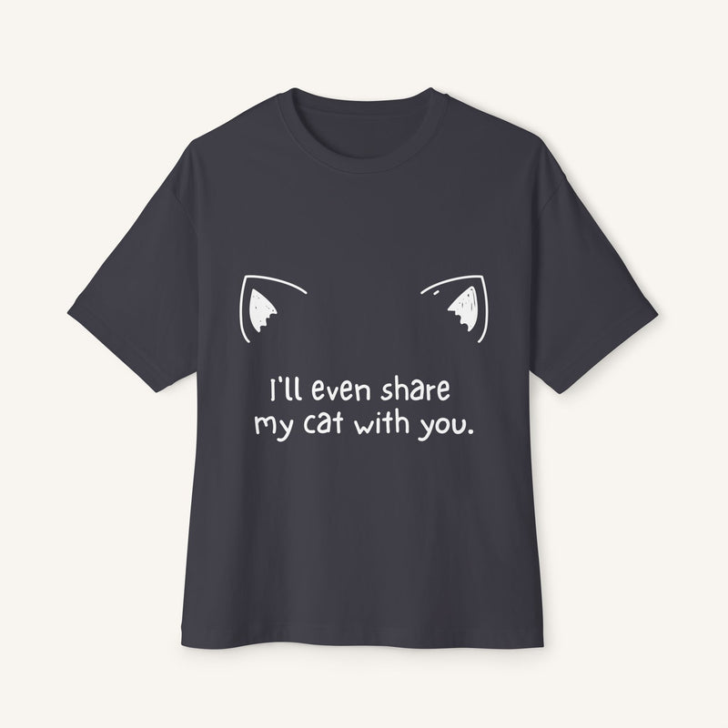 Cat Lover's Women's Oversized Tee
