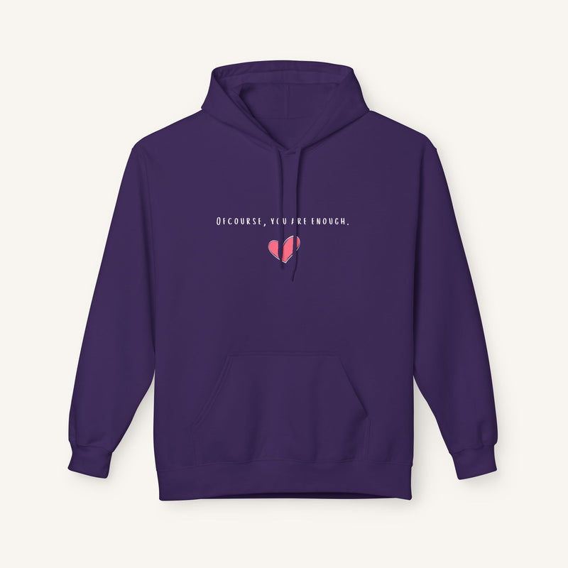 Heartfelt Message Women's Fleece Hoodie