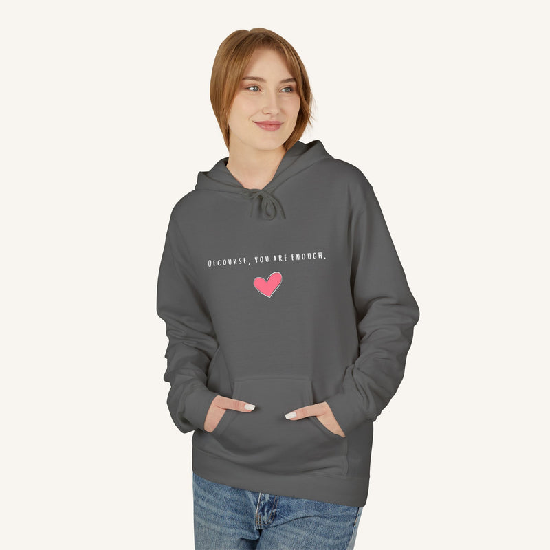 Heartfelt Message Women's Fleece Hoodie