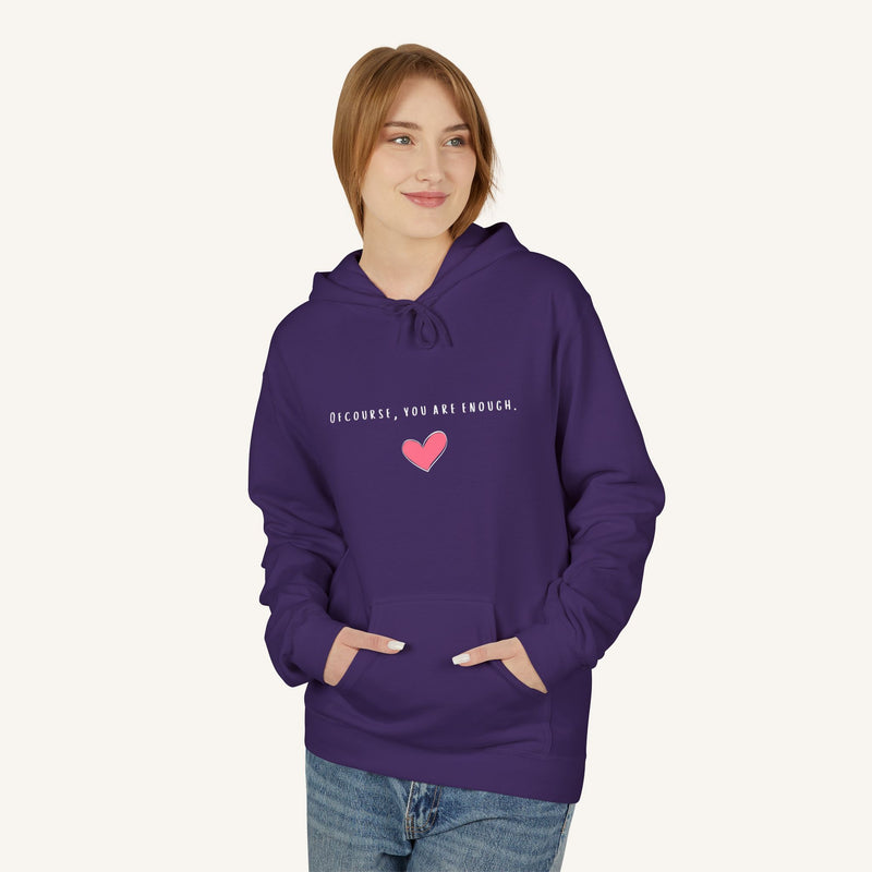 Heartfelt Message Women's Fleece Hoodie