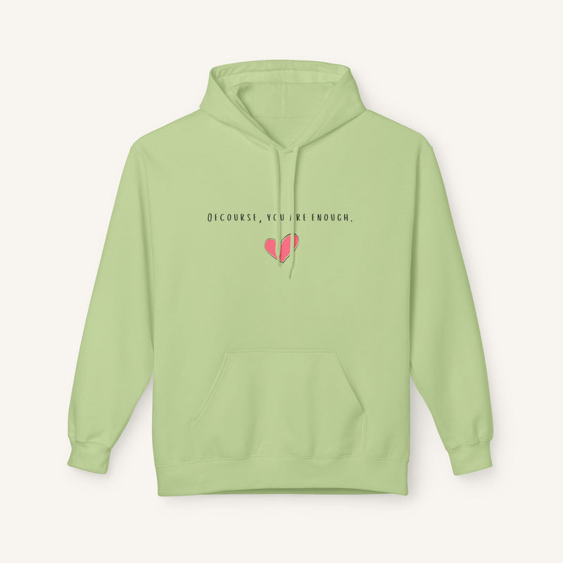 Heartfelt Message Women's Fleece Hoodie